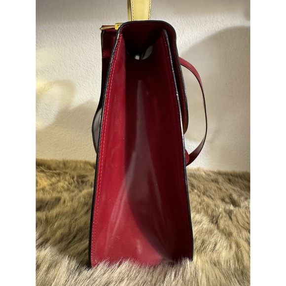 Vintage Moschino‎ Redwall Bag #453062 Italy Extremely Rare 90's Crossbody - Picture 4 of 15